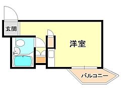 間取図画像 ワンルーム