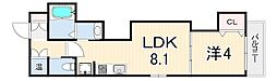 Faseciaaire 1LDKの間取図画像