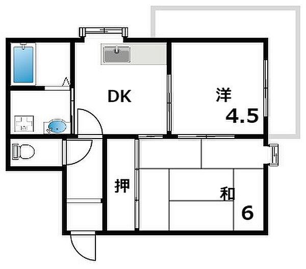 同じ建物の物件間取り写真 - ID:228047405611