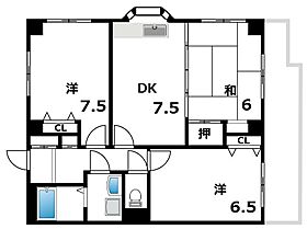 ドリームハイツII  ｜ 兵庫県神戸市東灘区御影塚町4丁目（賃貸マンション3DK・5階・60.17㎡） その1