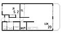 ローズハイツ芦屋2階6.0万円