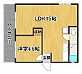 マンション朝霧2号館3階4.5万円