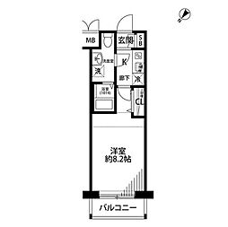 プレールドゥーク横浜WEST 2階