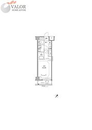 RELUXIA GRANDE 川崎大師公園 1Kの間取図画像