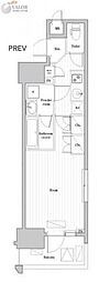 ARKMARK大森町ASYLCOURT 1Kの間取図画像