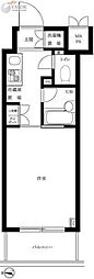 ルーブル蒲田壱番館 1Kの間取図画像