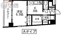 MAISONDENWEST 1Kの間取図画像