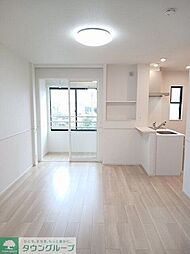 JR相模線 原当麻駅 バス16分 南光寺前下車 徒歩3分の賃貸アパート 2階1LDKのリビング/ダイニング