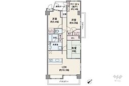 間取図画像 3SLDK