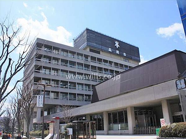高槻市役所の外観