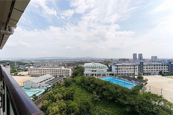 バルコニーからの眺め（南方向）［2026年7月16日撮影］
