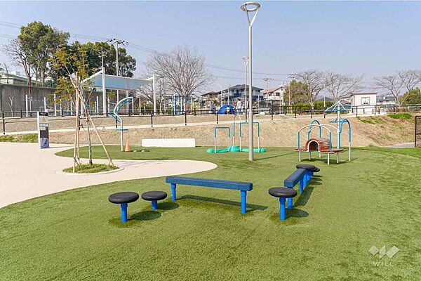 芥川緑地健康づくり広場（アクトレ）の外観