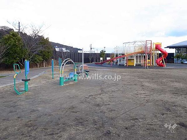 古曽部防災公園の外観