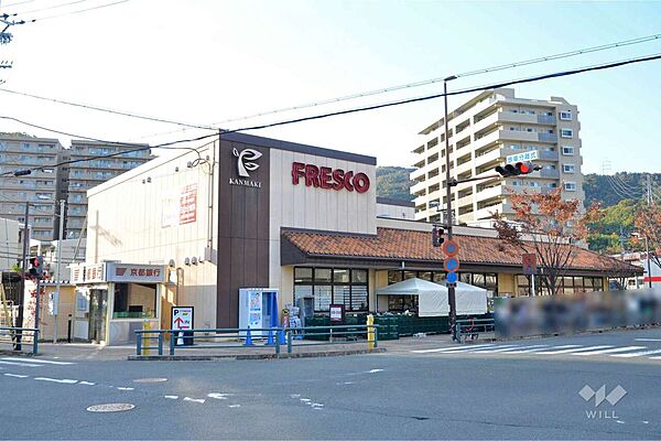 フレスコ(上牧店)の外観