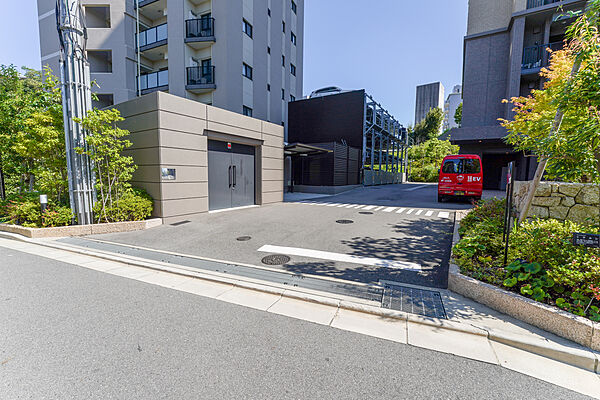駐車場入口［2026年8月26日撮影］