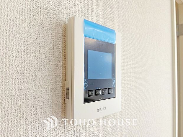 見える安心をカタチにしました。誰が来てもわかる様にモニター付きインターホンを設置。