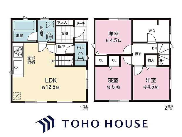 全居室収納付きで、お部屋をすっきりと整理整頓できます!家族それぞれのお荷物や季節のもの等、たっぷり収納可能!収納が充実しているので、タンス設置等の無駄なスペースを省けお部屋を広々とご利用できます。