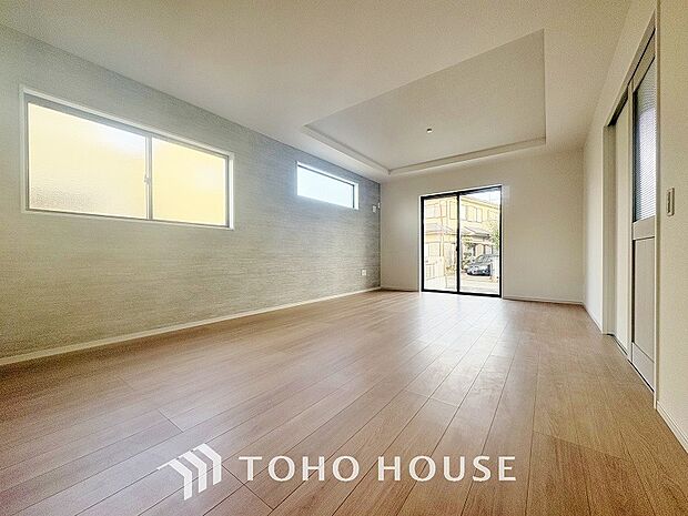 ホワイトナチュラルのテイストが、自然体で過ごせる心地良さを生み出しています。