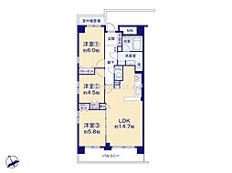 間取図画像 3LDK