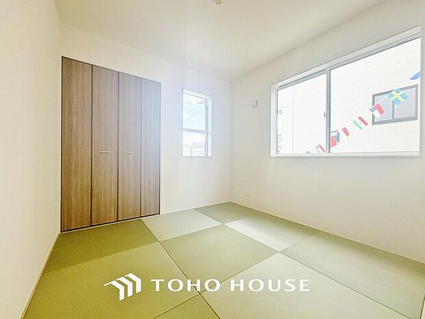 寛ぎの和空間や客間としても、赤ちゃんや小さなお子様を遊ばせるスペースとしても重宝する和室。