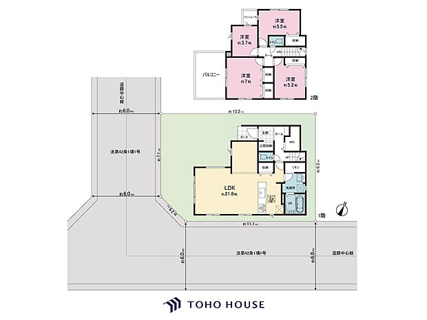 空間づくりのプロ、ケイアイのこだわりが詰まった住宅です。アクセントクロスでお洒落度UP♪リビングは広々としていて明るく開放感があります。フリースペースや収納設備の充実もオススメポイントです。