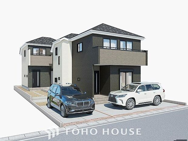 画像は完成予想図です。（奥側がA号棟。）些細な事でも何でも質問して下さい。