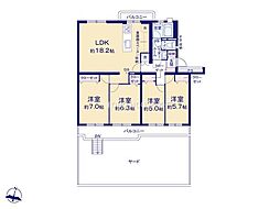 間取図画像 4LDK