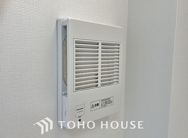 綺麗な家を実現するための設備。常に綺麗な空気を循環することで、お家の中を新鮮な環境にしてくれます。