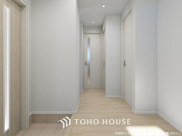 毎日みんなを見送り、そして迎え入れる場所だから。帰りたくなる家をテーマに設計した、自慢の玄関です。