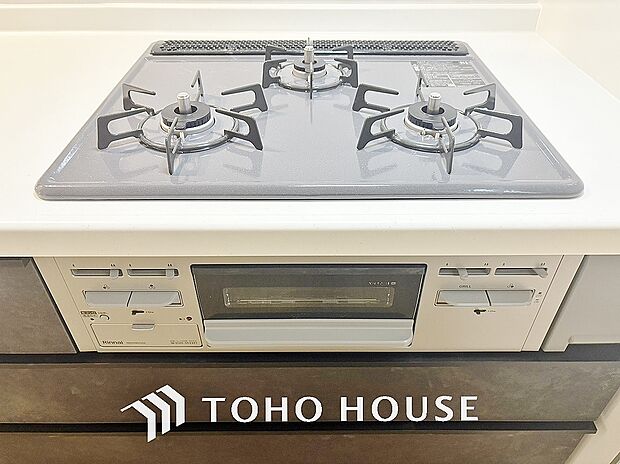 毎日料理をする、料理が好き、家族が多くて量を作る必要がある、等の方々にとっては必須の3口コンロ。