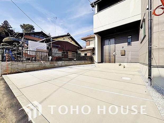 自転車やバイクなど、ゆとりのある敷地で置き場所に困ることはないでしょう。