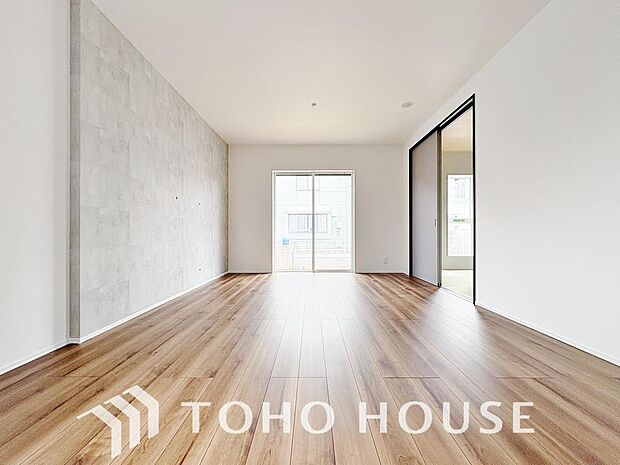 くつろぎを愉しむリビングルームは憩いの場となります。ライフスタイルに新しいゆとりをもたらします。