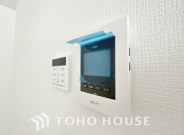 見える安心をカタチにしました。誰が来てもわかる様にモニター付きインターホンを設置。