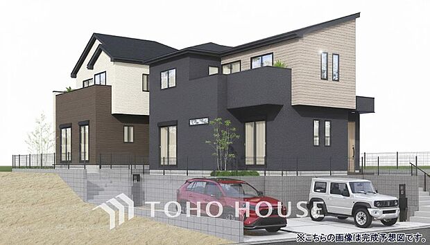 お客様の求める本当の住み心地とは何なのか。そのための一手間一工夫を惜しみません。※左側2号棟