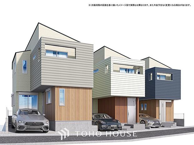 家の購入は今だけを考えていてはいけません。将来のこともゆっくり打ち合わせをしながら進めましょう。※3号棟右側奥