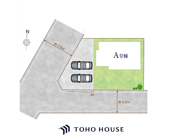 柏市みどり台3丁目 全体区画図