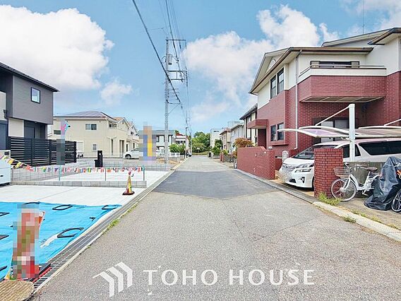 街並みの風景に...