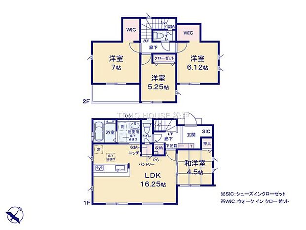 全居室収納付きで、お部屋をすっきりと整理整頓できます!家族それぞれのお荷物や季節のもの等、たっぷり収納可能!収納が充実しているので、タンス設置等の無駄なスペースを省けお部屋を広々とご利用できます。