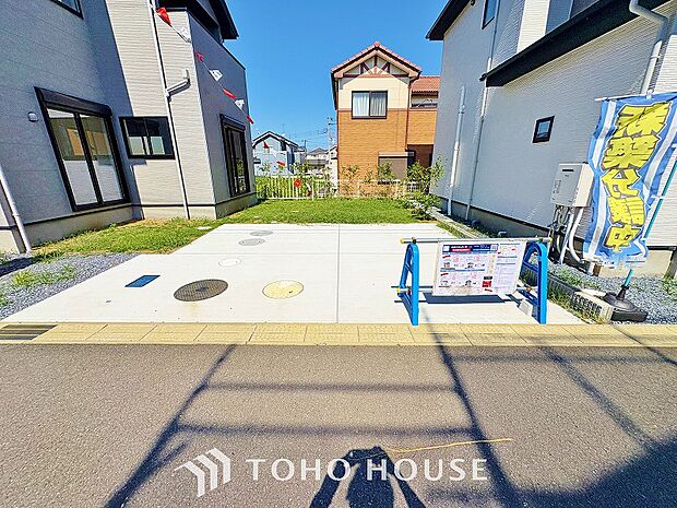 自転車やバイクなど、ゆとりのある敷地で置き場所に困ることはないでしょう。