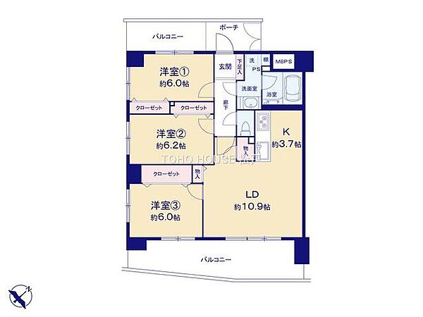 間取り：312001329744