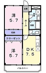 ドミール加佐 1階