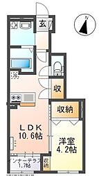 オーヴェスト　カーサ 1階