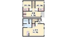 マハロ南山II 1階/B