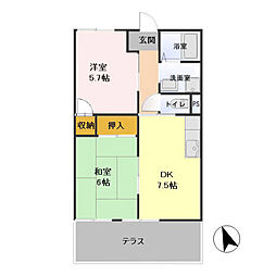 メゾンドゥキャトルセゾン 1階