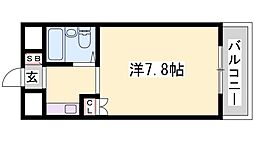 グリーンハイツ梅ケ谷 ワンルームの間取図画像