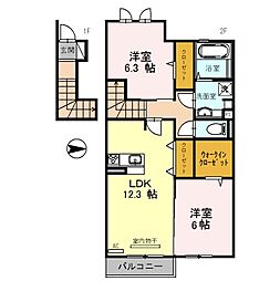 ローヤルヴィラ勝原 2階