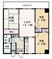 ハッピーライフフジ2階6.5万円
