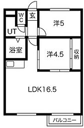 パークハイツ 1階/102