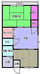 メトレス福田III 3階/303