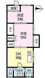 冨士アパート 1階/7